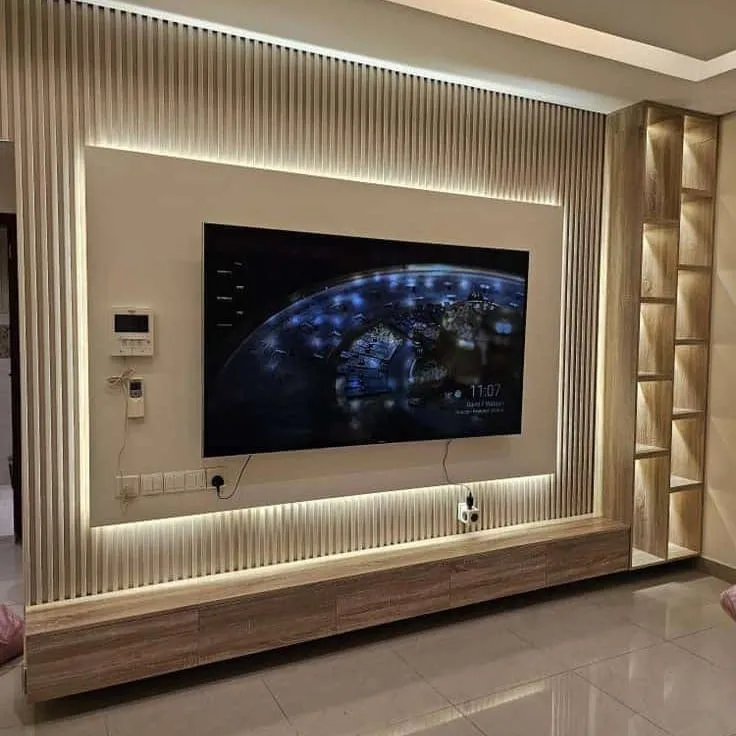 ديكورات وخلفيات شاشة بديل خشب بديل رخام جميع ديكورات في الشرقية 2025